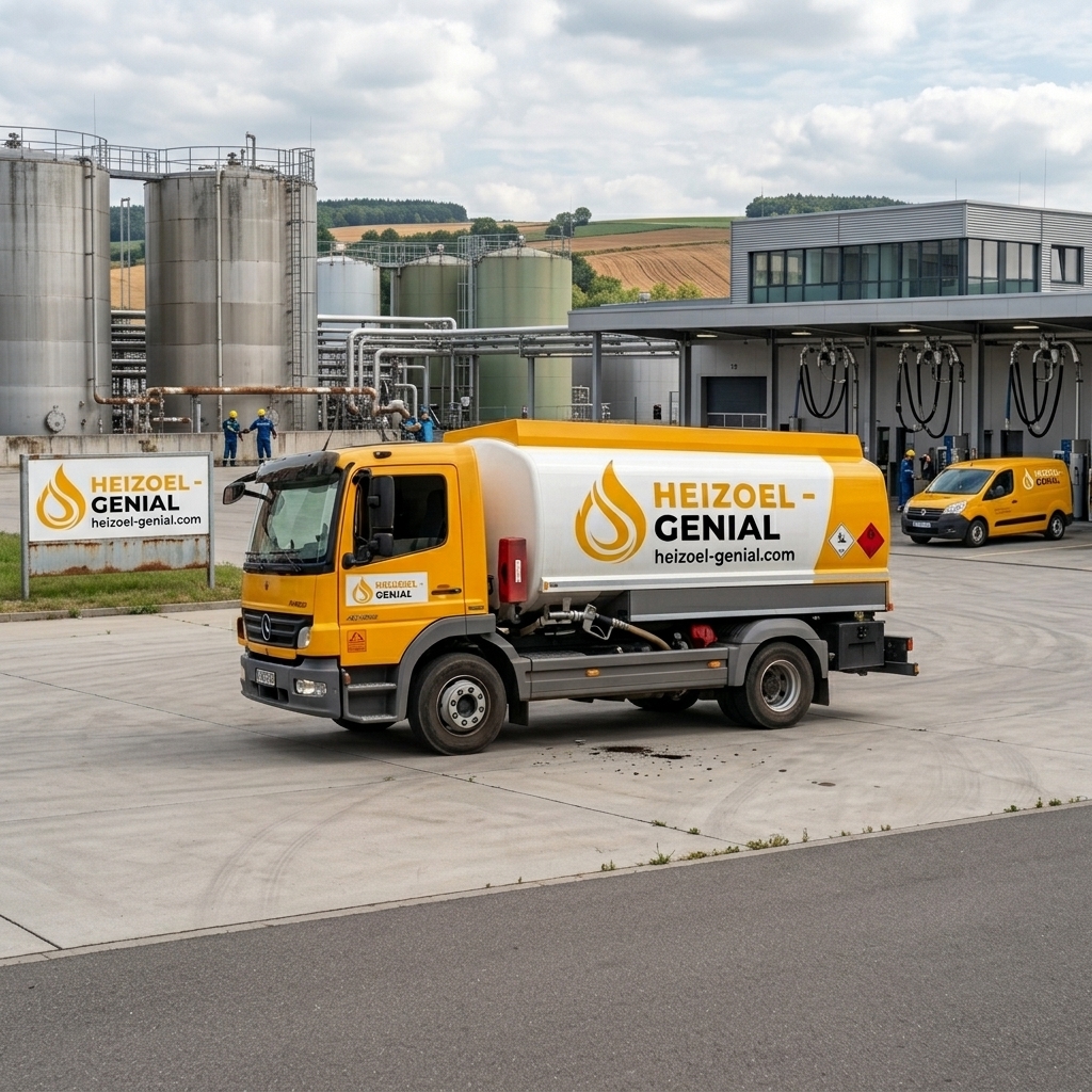 Heizoel-Genial Tankzug — Energie Lieferung deutschlandweit